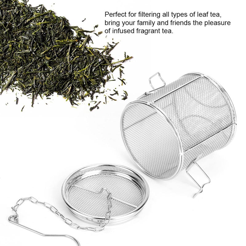 Sanpyl Spice Filter, Stainless Steel Wire Mesh Design Tea Strainer Soup Seasonings Seperation Basket Filter for Home Kitchen - Image 3